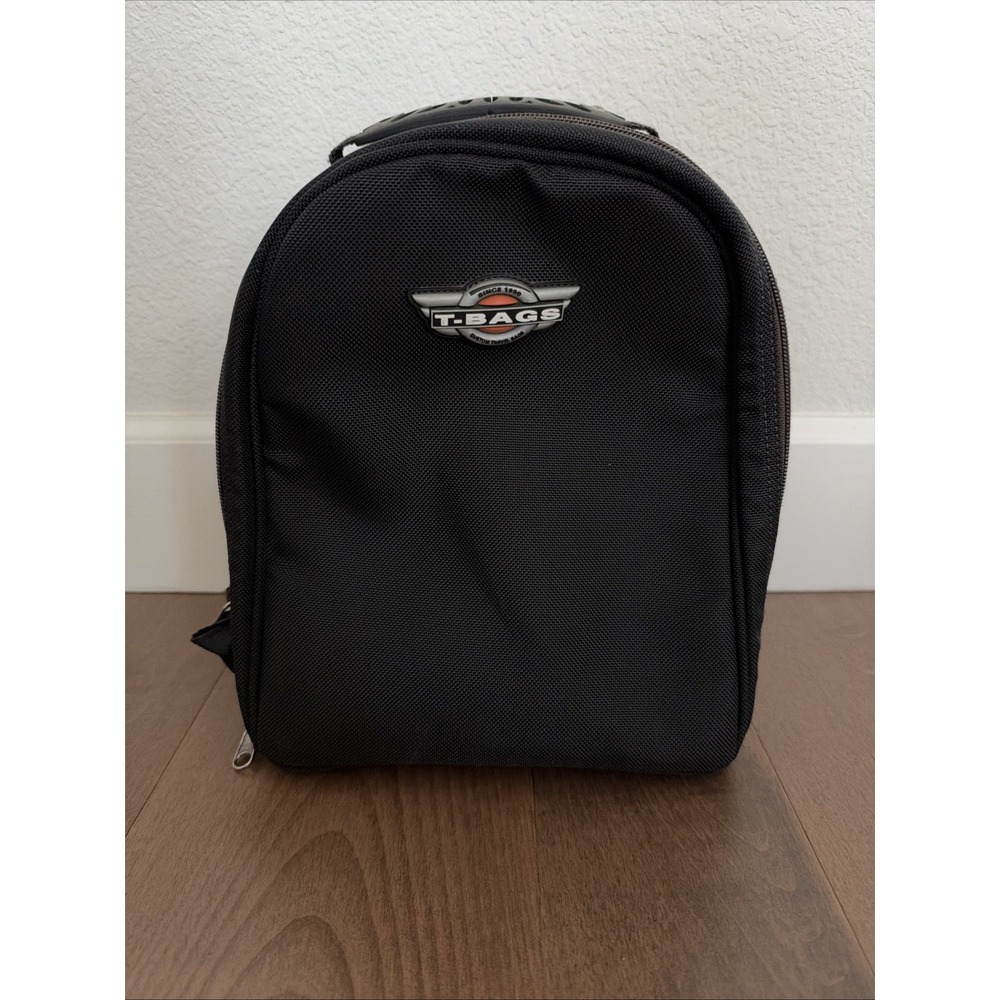 T-Bags Black Motorcycle Tank Bag Semi-Rigid Shell Luggage Bag Only